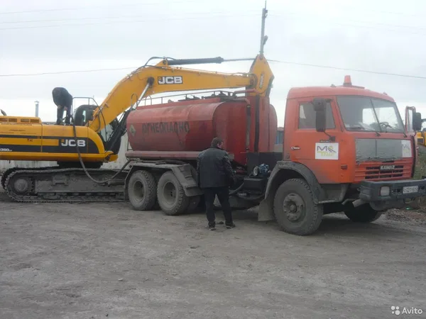 Услуги Бензовоза камаз V9570л. насос, 2 секции