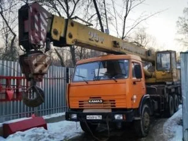 Автокран Галичанин КС-55713-1 на шасси КамАЗ 53215