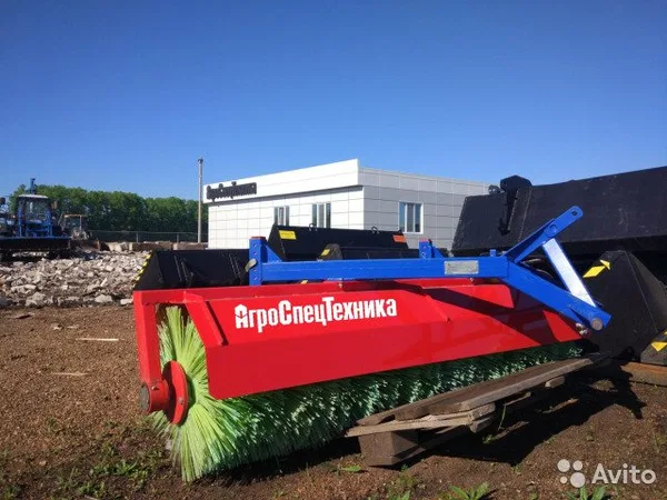 Коммунальная щетка АгроСпеццТехника гидравлическая