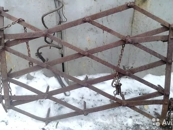 Борона зубовая тракторная большая