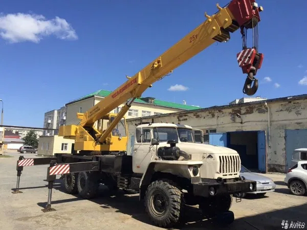 Услуги автокрана 25т