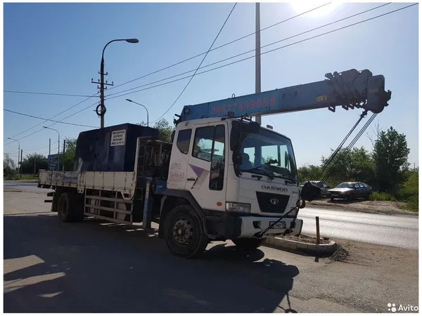 Услуга Манипулятора Daewoo Novus