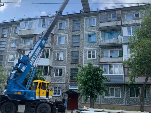 Услуги крана 16 тонн Стрела 30 метров полноповорот