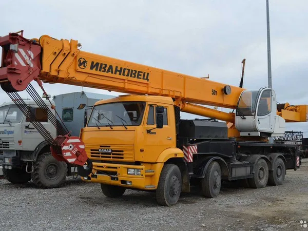 Аренда услуги автокрана от 25 до 50т