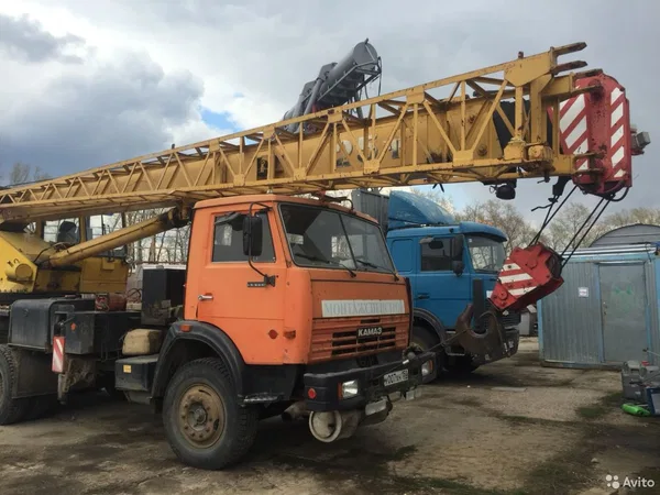 Аренда автокрана 25т 22м