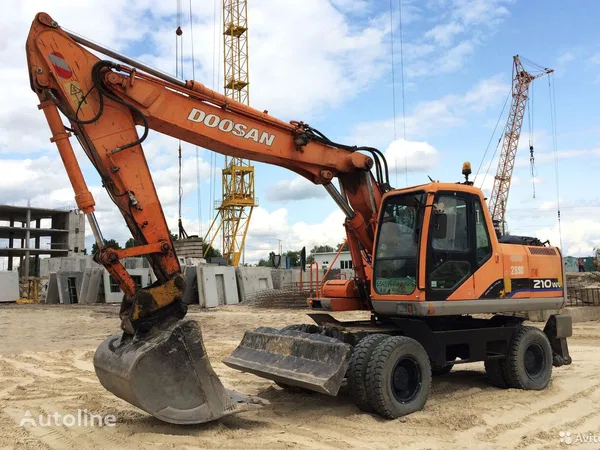 Аренда колесного экскаватора Doosan Solar 210W