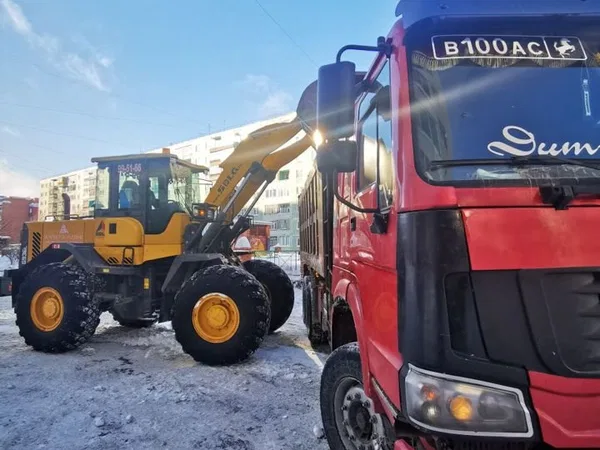 Услуги самосвала, Погрузчики. Доставка сыпучих