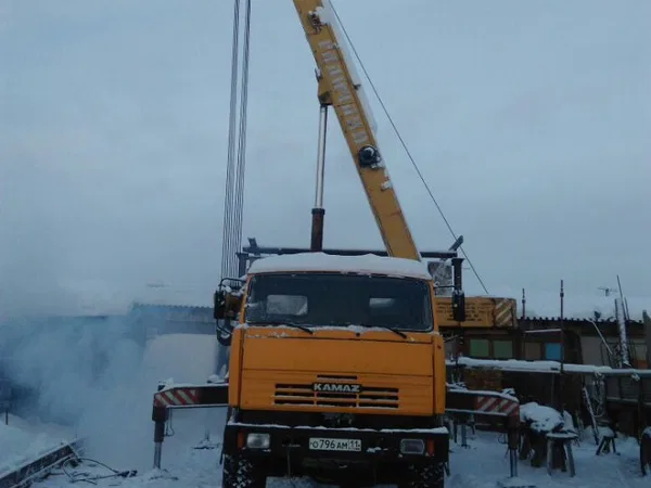 Услуги:кранов 14-25 тон, площадки