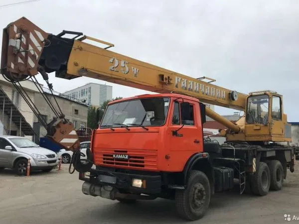 Услуги автокрана 25 тонн вылет стрелы 22 метра