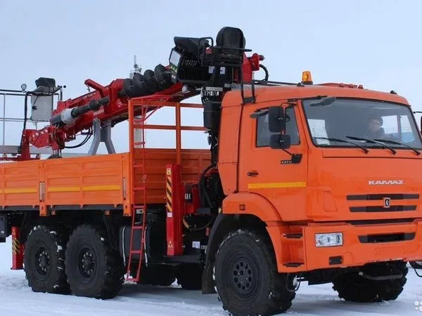 Услуги бурильно-крановой машины на базе Камаз