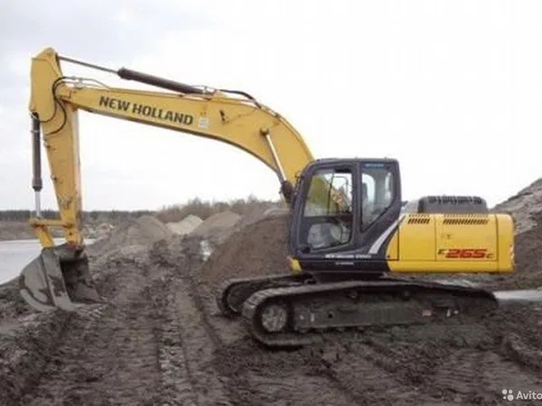 Аренда, услуги гусеничного экскаватора New Holland