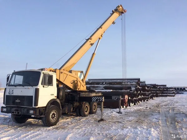 Услуги автокрана 32т круглосуточно