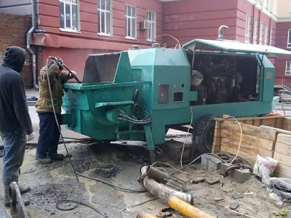 Аренда стационарного бетононасоса
