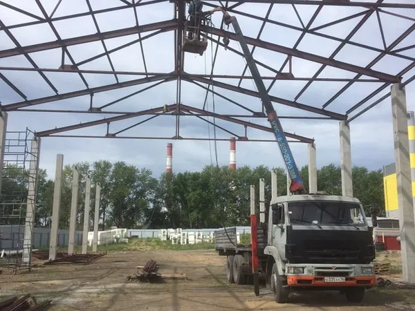Манипулятор автовышка стрела 3т борт8метров 14тонн