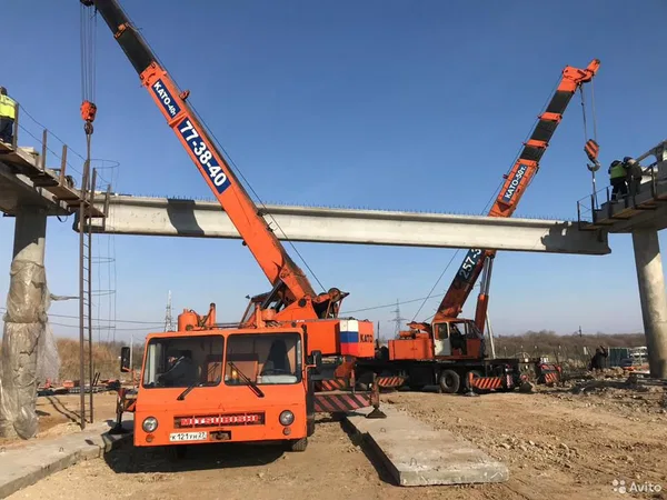 Аренда автокрана като 40т- 2 единицы