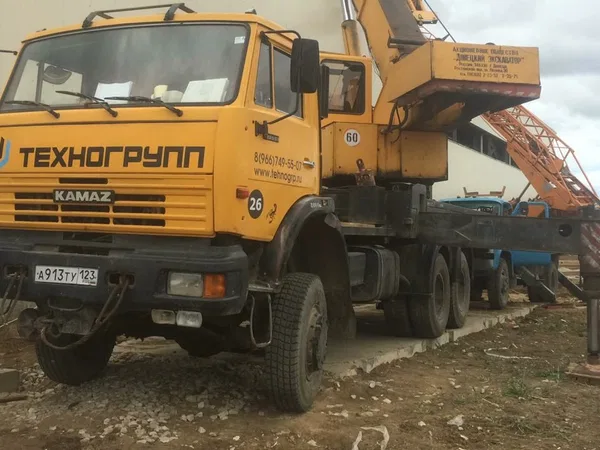 Аренда автокрана полноприводный 32 тонны + гусек
