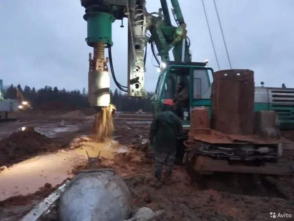 Буровая машина Бурение под фундамент Ямобур бкм