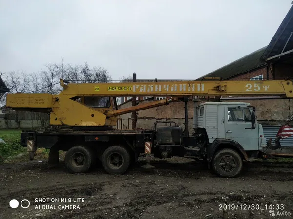 Услуги автокрана 25 и14 тонн