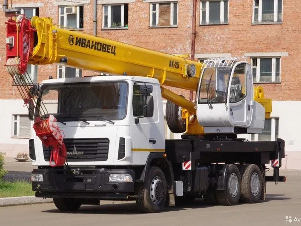 Аренда автокрана. Кран в аренду 25т