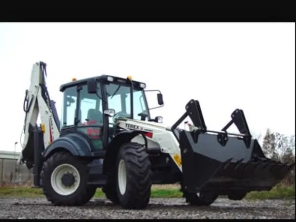Услуги экскаватора погрузчикаTerex970