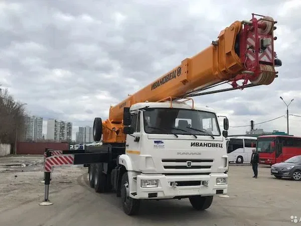 Услуги автокрана 25 тонн 31м Аренда крана