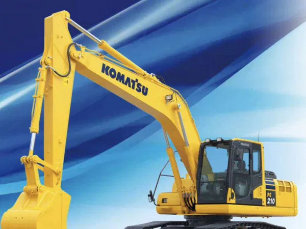 Гусеничный экскаватор komatsu 210lc
