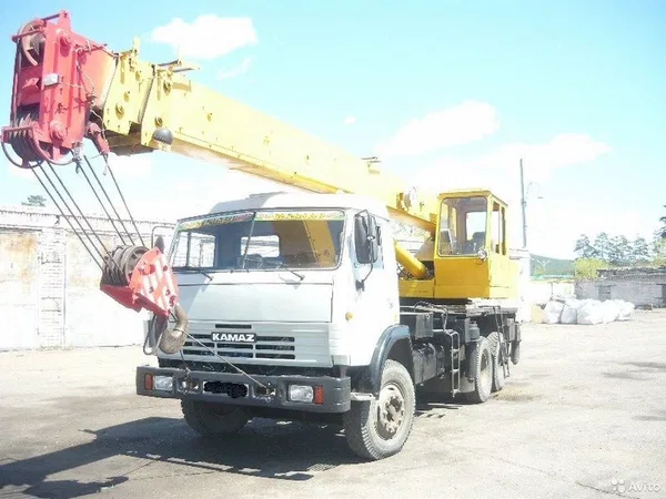 Услуги автокрана камаз 25т. 31м, вездеход, люлька