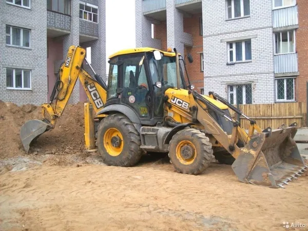 Аренда экскаватора погрузчика JCB 3Х, Terex