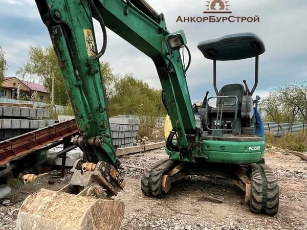 Экскаватор-Ямобур мини. Услуги, аренда экскаватора