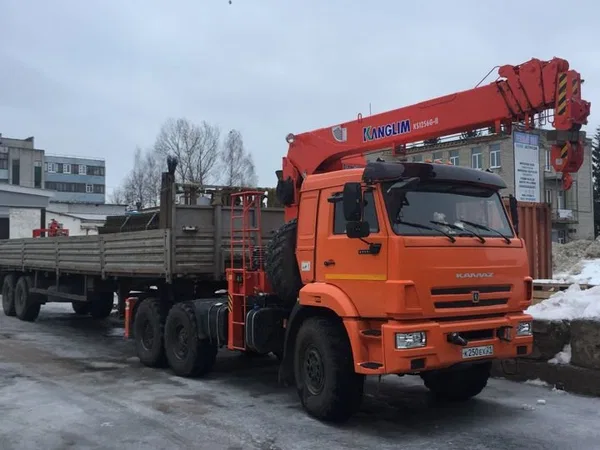 Аренда манипулятора 6х6 Длинномер шаланда 12м 20