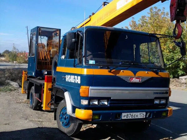 Малогабаритный автокран гр 5 тонн, 22 метра
