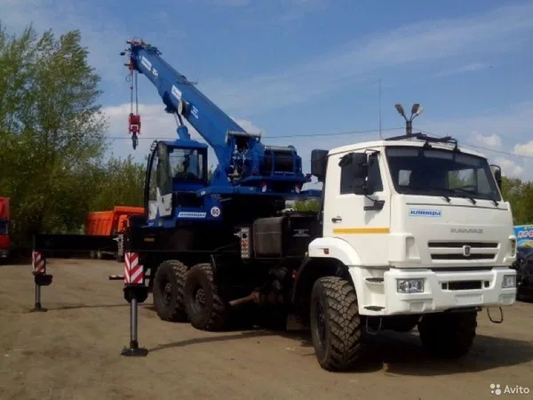 Автокран 25 тонн вездеход аренда