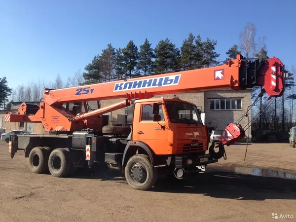 Аренда автокрана 25 тонн, 22 метра и 28 метров