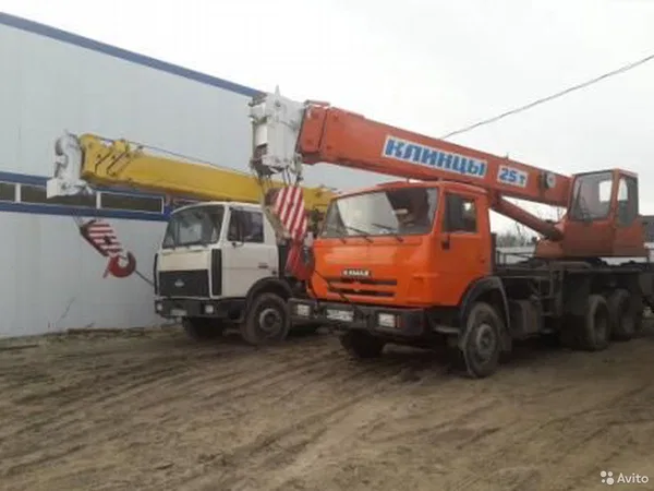 Аренда автокрана 25-32т. Луга