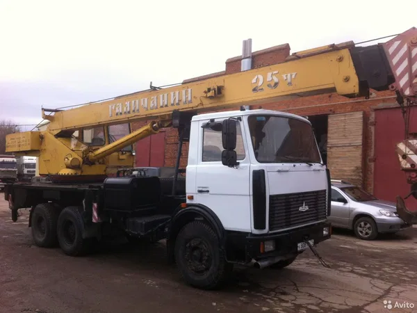 Услуги автокрана 25 тонн -21.7м