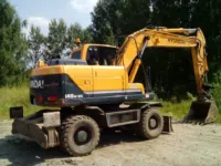 Колесный экскаватор Hyndai 140