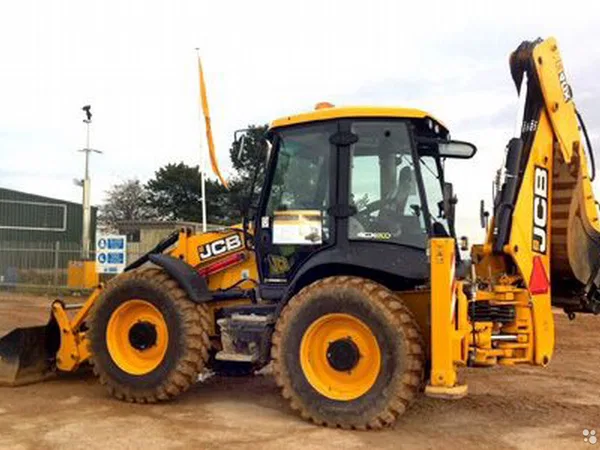 Экскаватор погрузчик JCB услуги аренда