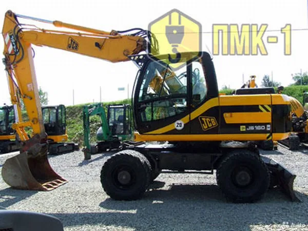 Аренда колесного экскаватора JCB