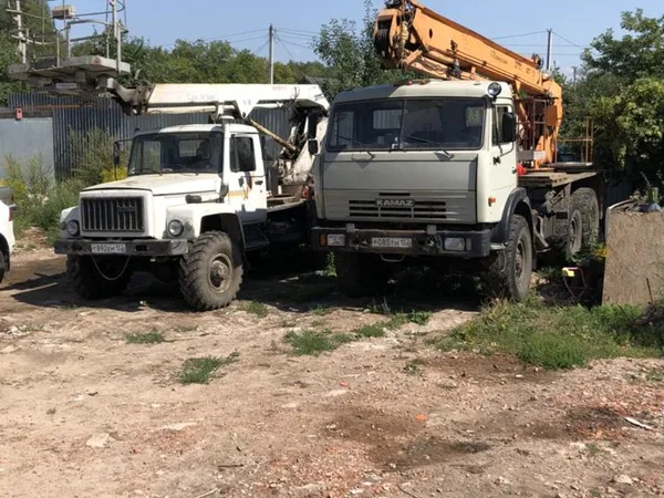 Аренда услуги автовышки 18-45м. (Вездеход)