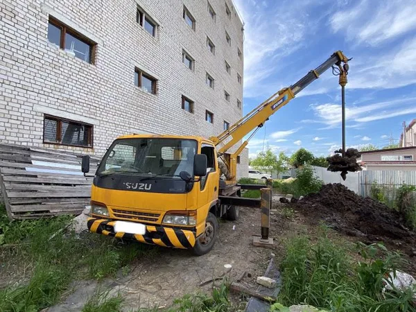 Аренда ямобура, услуги ямобура