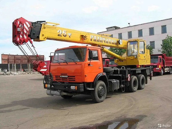 Аренда автокрана 25 тонн