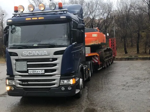 Трал перевозка негабаритных грузов