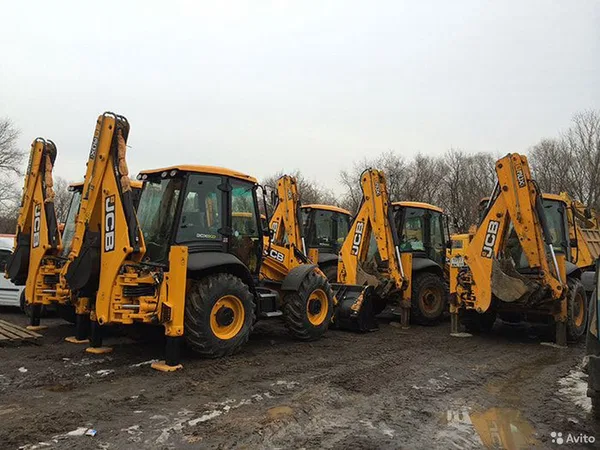 Аренда Экскаваторы-погрузчики JCB + Гидромолот