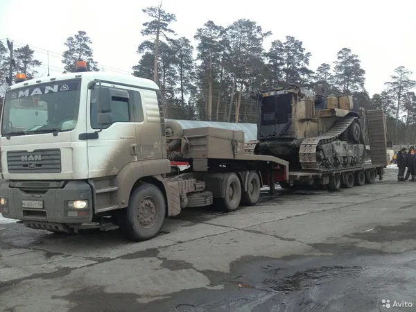 Услуги низкорамного трала
