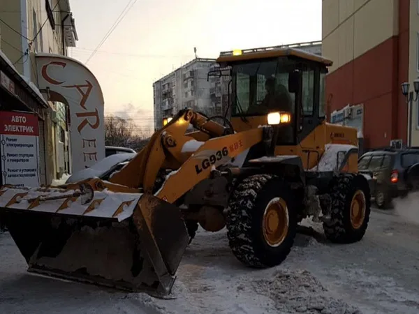 Фронтальный погрузчик
