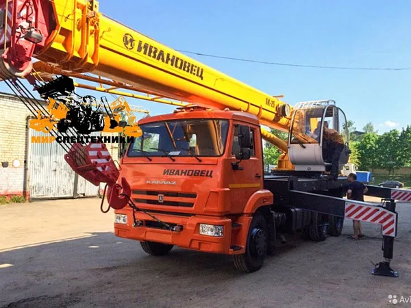 Аренда автокрана 25-50 тонн, автокран вездеход