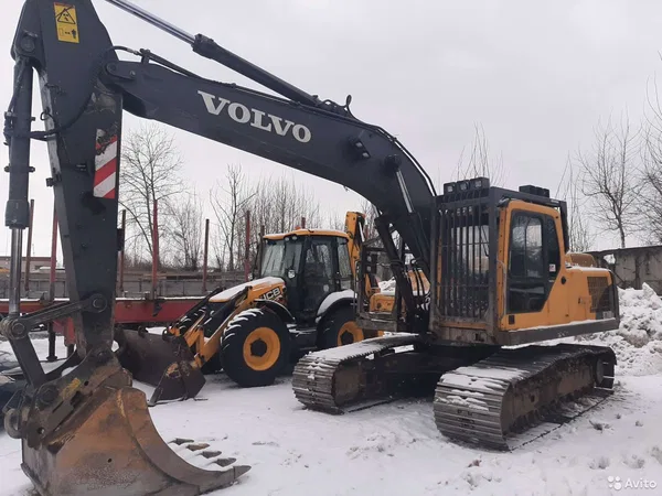 Аренда экскаватор гусеничный volvo 210