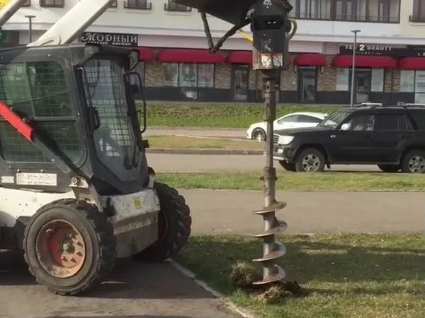 Услуги бобкэт ямобур