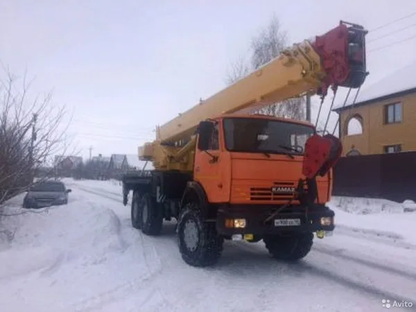 Автокрана камаз вездеход 16т. 22м