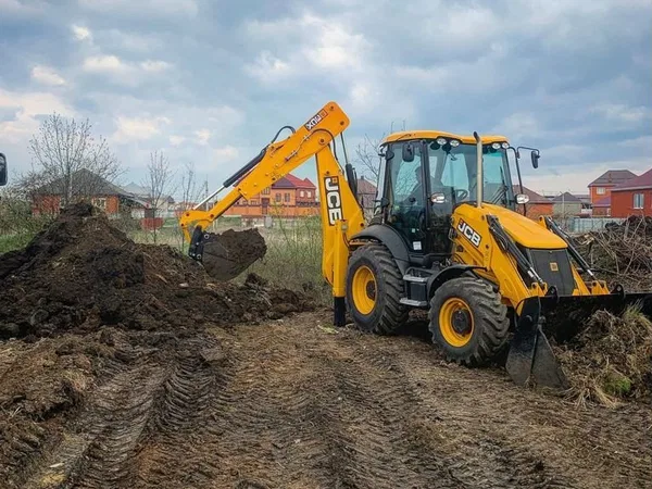 Аренда услуги экскаватор-погрузчик JCB 3-сх
